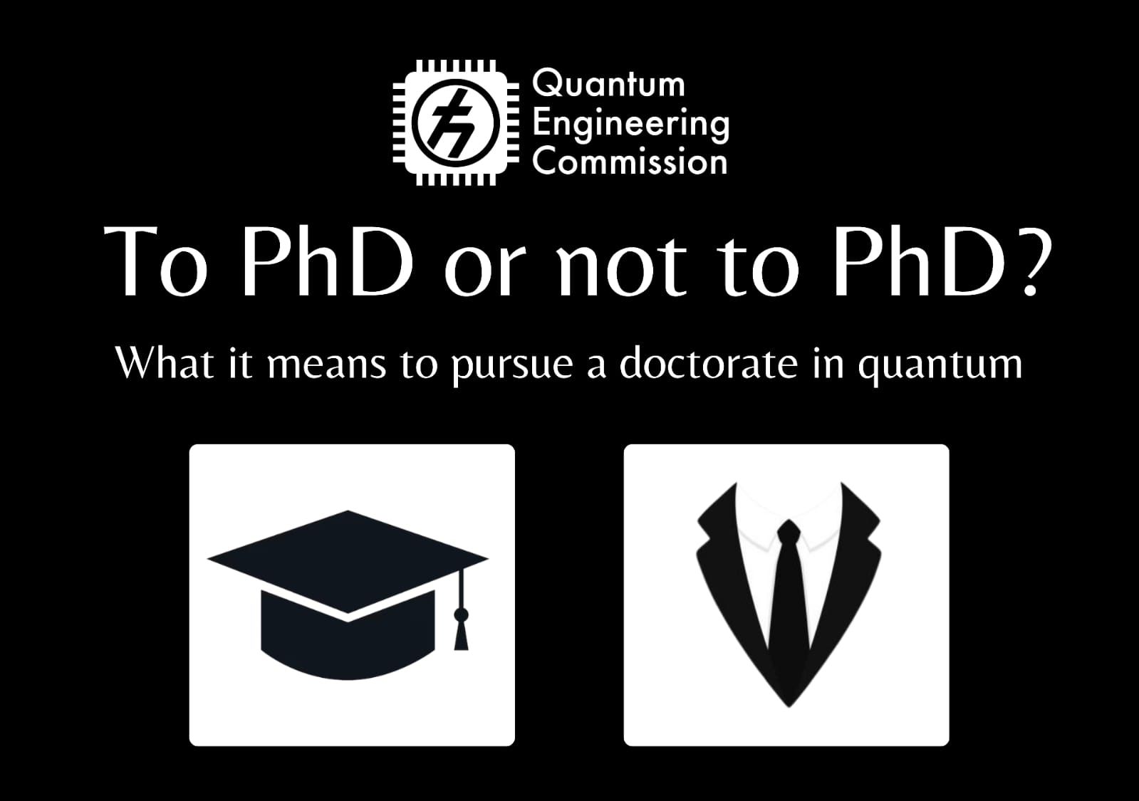 To PhD or not to PhD