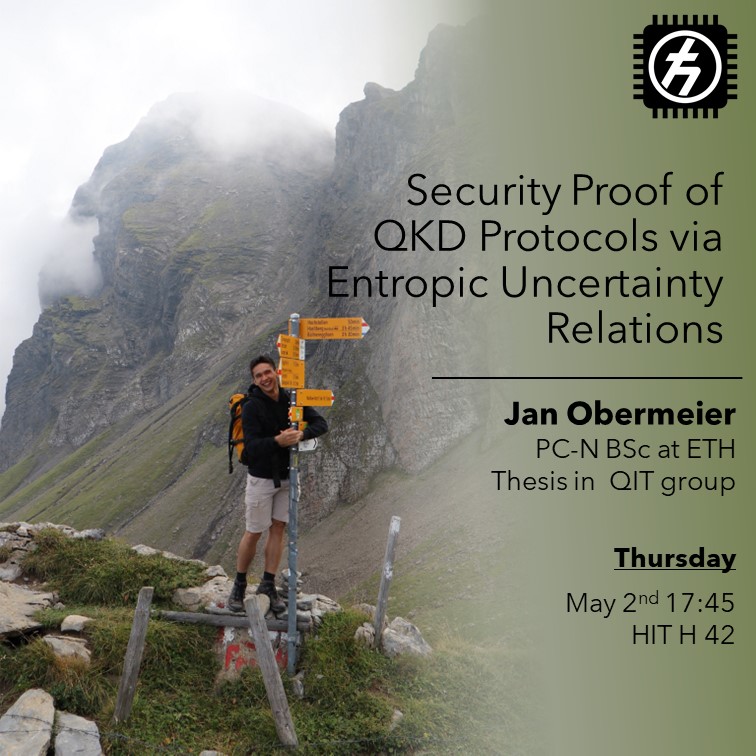 Security Proof of QKD Protocols via Entropic Uncertainty Relations